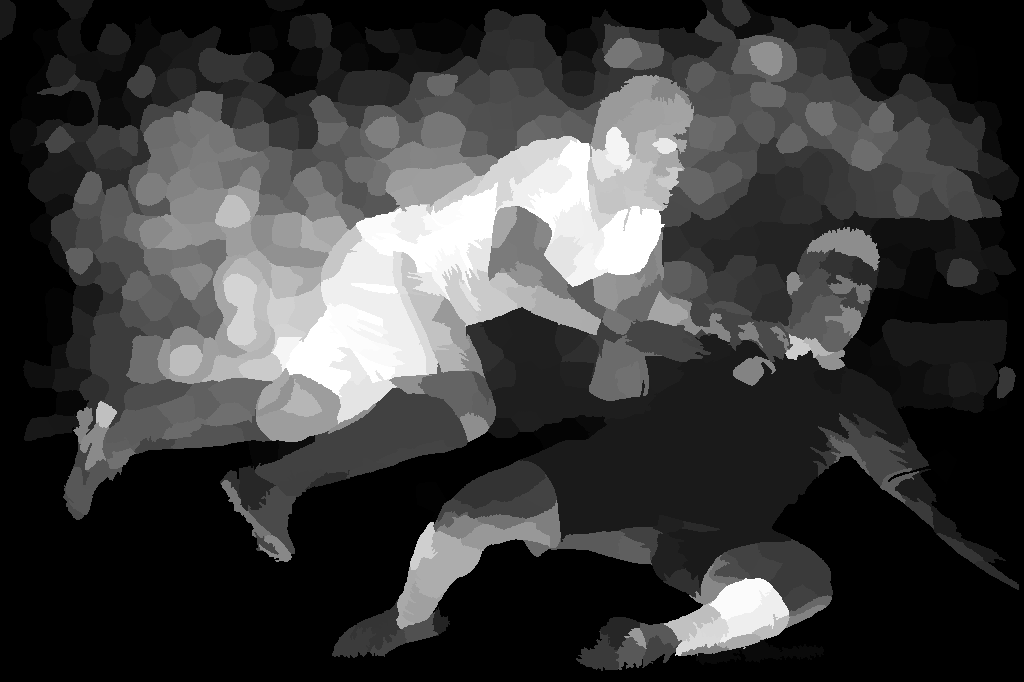 Athletes image salience map produced with the method from [4]
